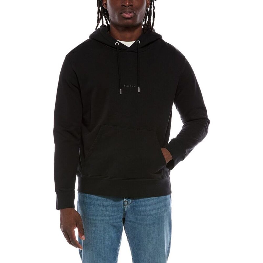 Blk Dnm Mens Sweater Hoodie, Black